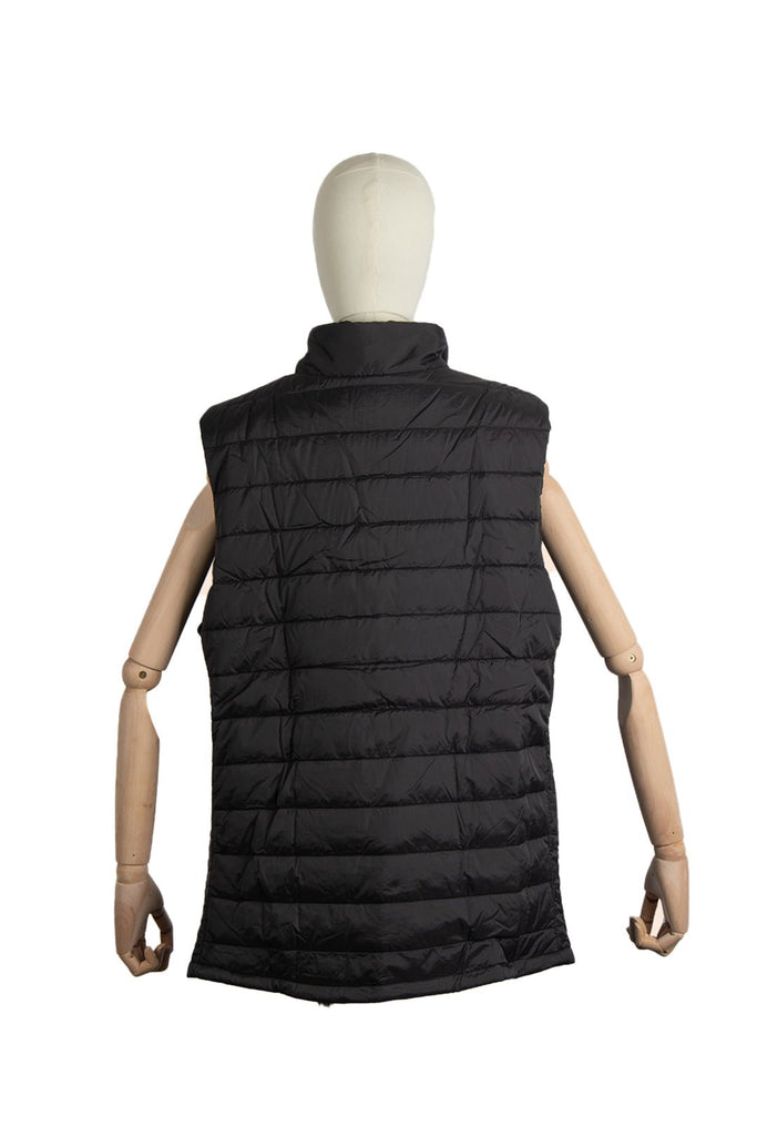 WARMTECK Men's High-Neck Down Heated Vest-Black-Heated Vest-S-