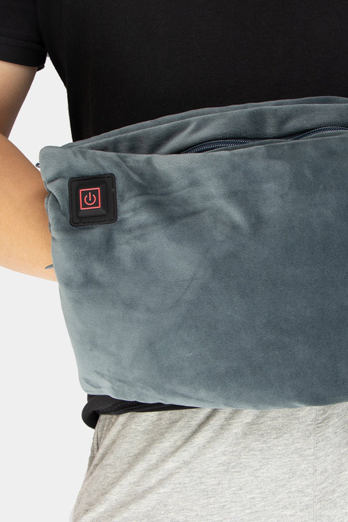 WARMTECK Fleece Electric Heated Hand Warmer Pouch-Gray-Accessary--